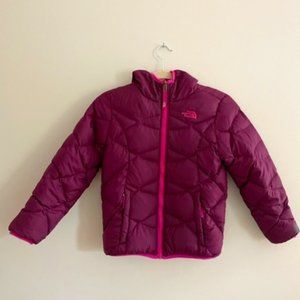 NORTH FACE - Reversible Puffer Down Jacket - Girls